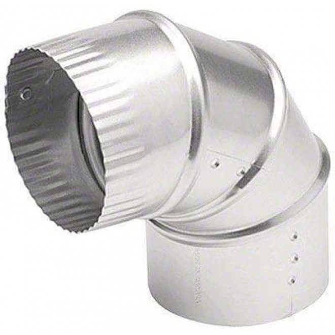 Hayward UHXHD6ETERM 6-Inch Horizontal Elbow Replacement for Hayward Universal H-Series Low NOx Heaters HeatFab Stainless Vent Kit