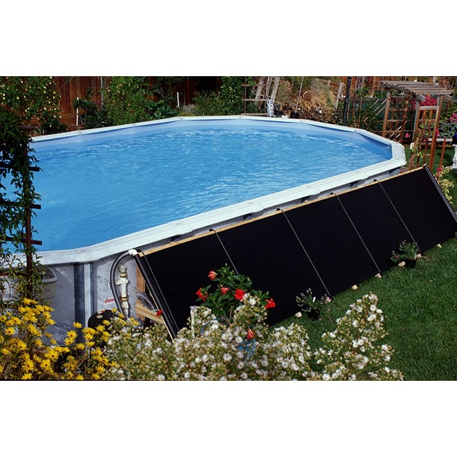 Fafco Solar Bear Economy Heating System for Above-Ground Pools - with LiquidHeat Solar Blanket