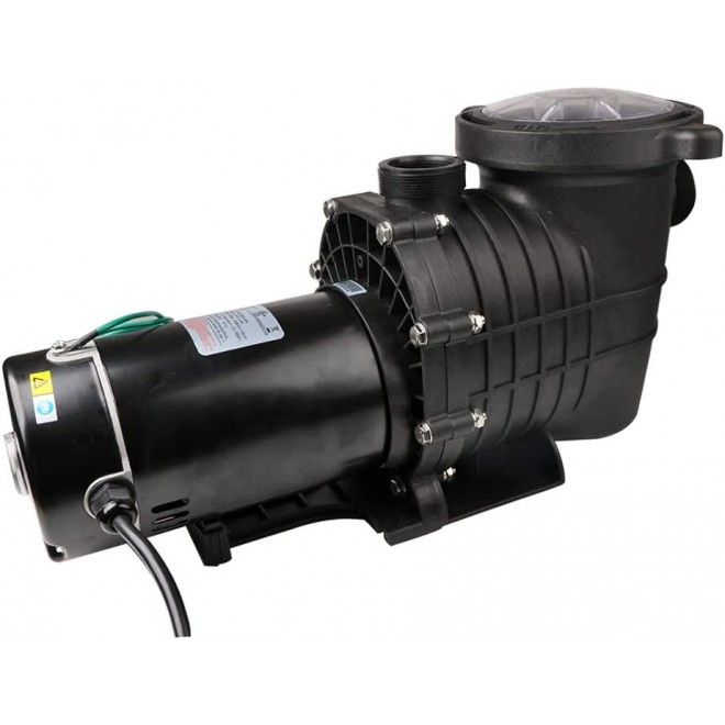 Togarhow 2.0 HP Self Primming Pool Pump 6800 GPH In/Above Ground Swimming Pool Pump with Strainer Basket Pool Pump Motor for Clean Swimming Pool Water