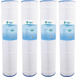Tier1 Replacement for Hayward C5025, Filbur FC-1227, Pleatco PA131, Unicel C-7494 Pool and Spa Filter Cartridge 4 Pack