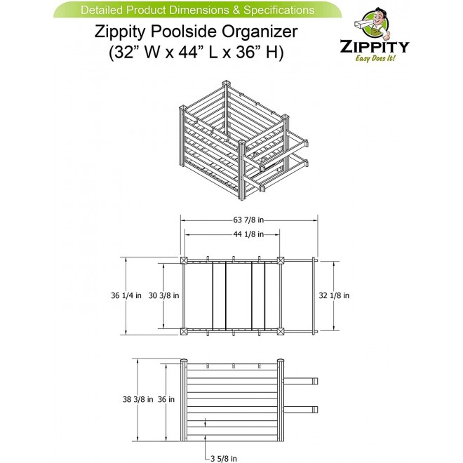 Zippity Outdoor Products ZP19061 36