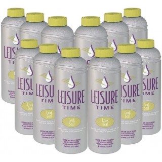 LEISURE TIME ZJ-12 Leak Seal Spa Chemicals, 12-Pack