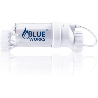 BLUE WORKS Salt Cell Model Number: BLT15H Compatible with Hayward Goldline AquaRite T-Cell-15 | Cell Plates provided by American Company | 2-Year Full USA Warranty (Clear)