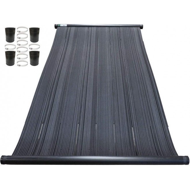 SolarPoolSupply Highest Performing Design - Universal Solar Pool Heater Panel Replacement & Connection Hardware Pack, 15-20 Year Life Expectancy (4' X 8' / 1.5