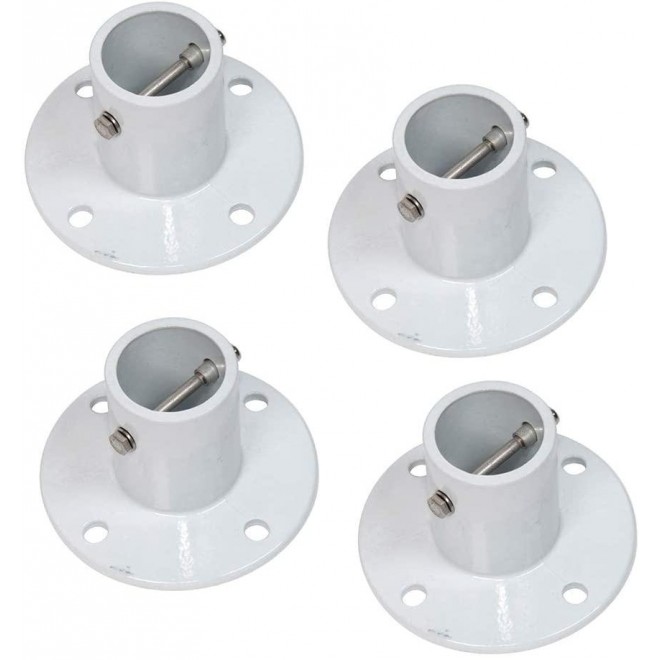 S.R. Smith 75-209-5866 Aluminum Deck-Mounted Anchor Flange Kit for Pools