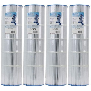 4 Pcs Clean & Clear Swimming Pool Replacement Cartridge Filter C7471