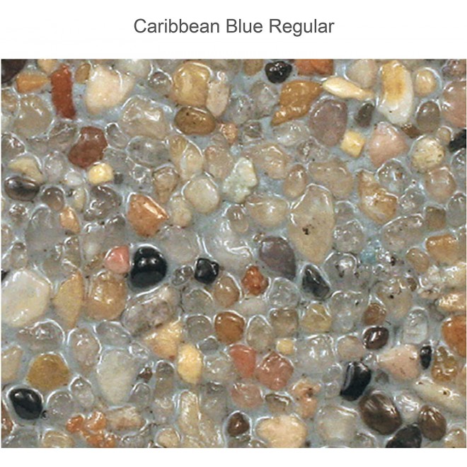 Pool Patch Pool Pebble Repair Kit, 50-Pound, Caribbean Blue Mini