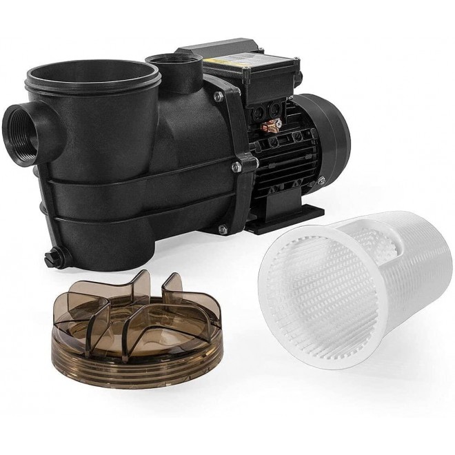 Jacksing Quality Accessories 3/4 HP High Flo Above Ground Swimming Pool Pump w/Strainer Filter Basket. Easy Replacement