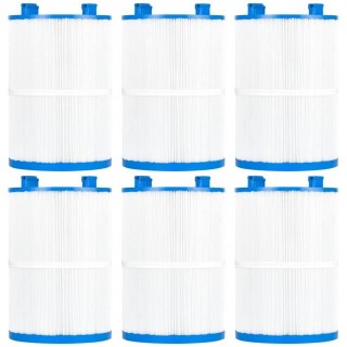 Clear Choice Pool Spa Filter 7.13 Dia x 10.50 in Cartridge Replacement for Dimension One 75 Baleen AK-60035, [6-Pack]