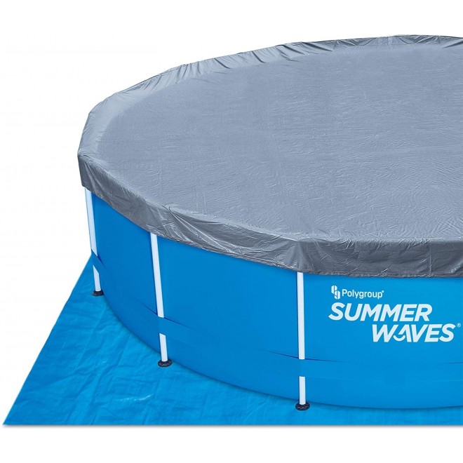 Summer Waves 15' Active Frame Above-Ground Pool, 15'x42