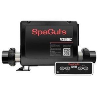 SpaGuts 10-175-4803 Single Pump Spa Controller Kit, Vs500Z, Black