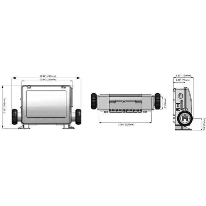 Northern Lights Group Balboa VS501z Hot Tub Heater - VS501 Spa Pack- PN# 54356-03