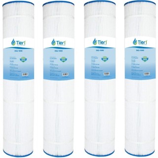 Tier1 Pool & Spa Filter Replacement for Hayward CX1380RE, Star Clear Plus C7490, Filbur FC-1297, Pleatco PA137, Unicel C-7490 Pool Filter Cartridge 4 Pack
