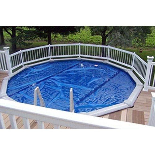 Vinyl Works 24-Inch White Economy Resin Above-Ground Pool Fence Base Kit A - 8 Sections