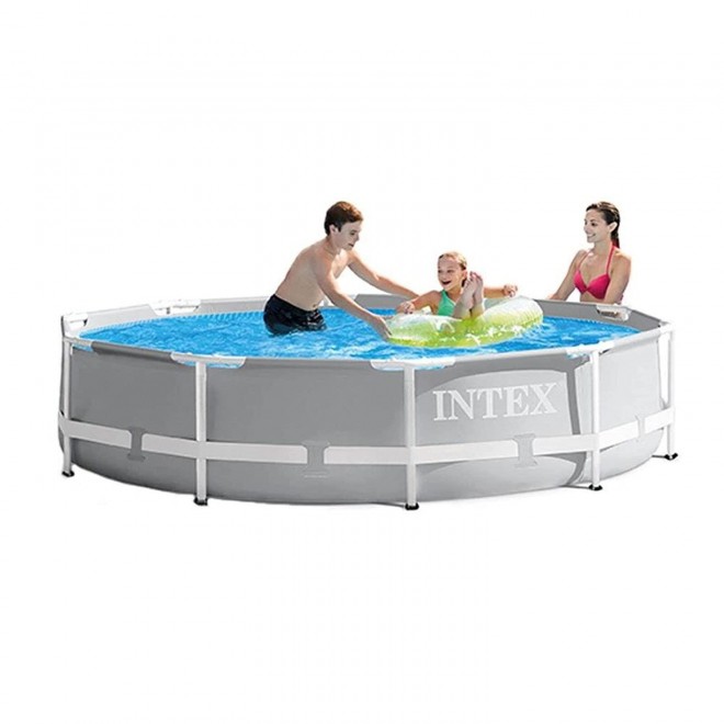Genuine 26701EH 26701EH 10ft x 30in Prism Frame Above Round Swimming Pool with Pump