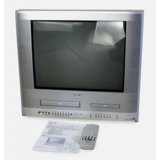 Toshiba MW20FP1 20″ CRT TV VCR DVD Combo Retro Gaming Television w/ Remote