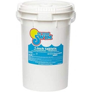 In The Swim 1″ Inch Pool Chlorine Tablets – 50 Pounds