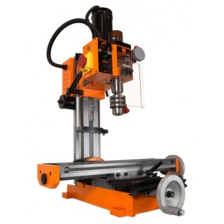 WEN Products 4.5A Variable Speed Single Phase Compact Benchtop Metal Milling Machine with R8 Taper
