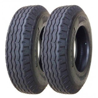 Zeemax Heavy Duty Highway Trailer Tires 8-14.5 14PR Load Range G – Set 2
