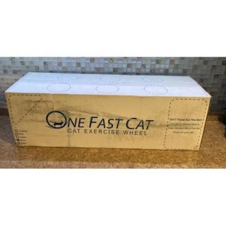 One Fast Cat Exercise Wheel – Black – New In Box