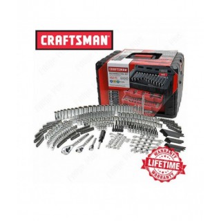 Craftsman 450-Piece Mechanics Tool Set, Ratchet Socket Hand Wrench Toolset