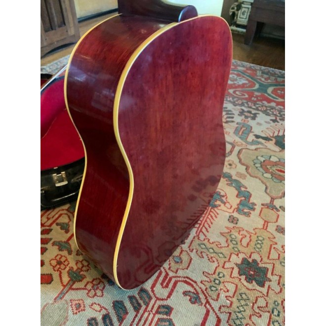 1963 Gibson J45 Adj. Acoustic Guitar Cherry Sunburst for Project Repair