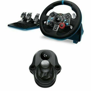 Logitech G29 Steering Wheel For Simulation Of Racing (Compatible With PS4, PS3 &