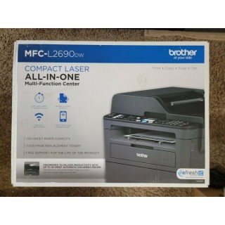 Brother MFC-L2690DW Monochrome Laser All-In-One Printer FREE FAST !!